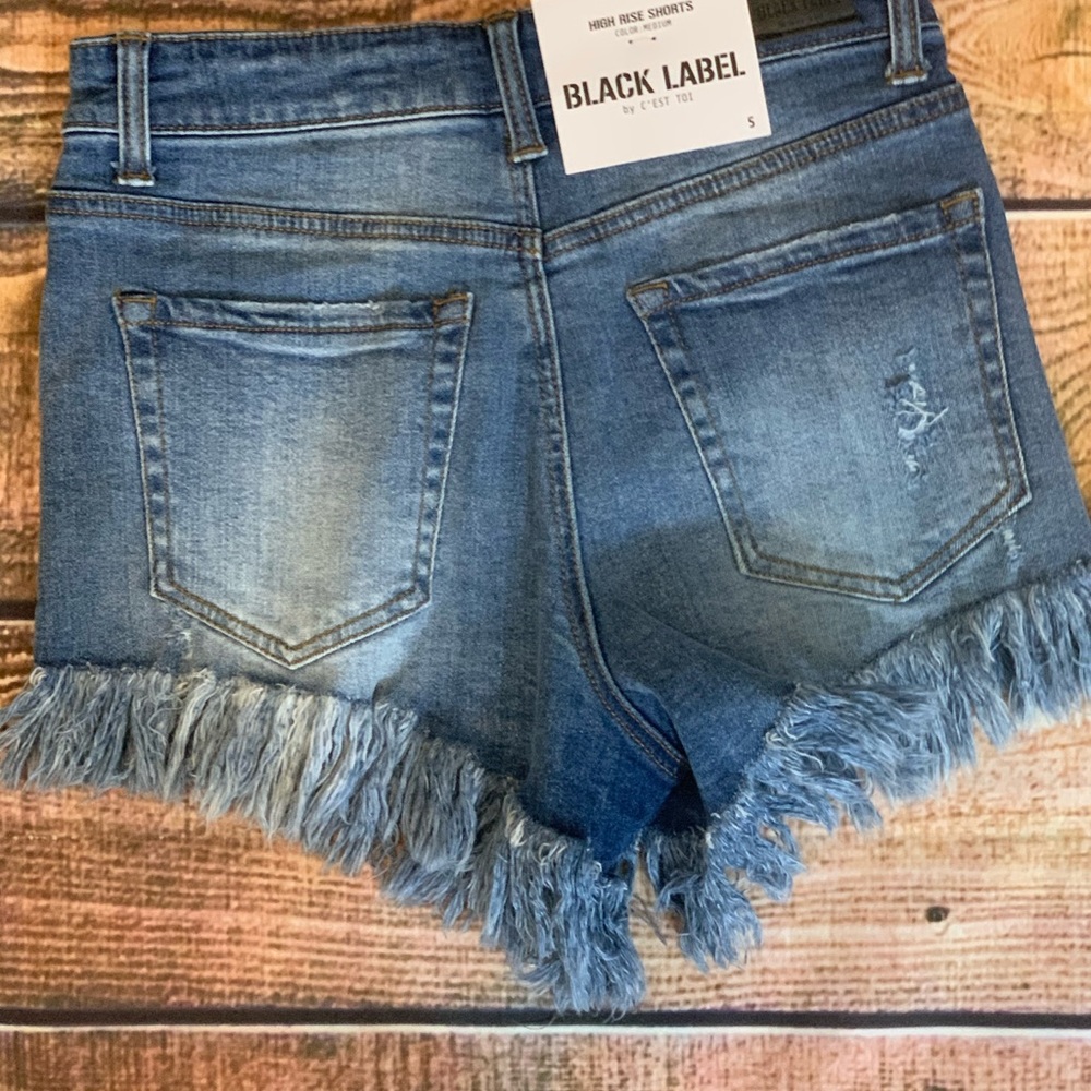 NWT Fringe High Rise shorts